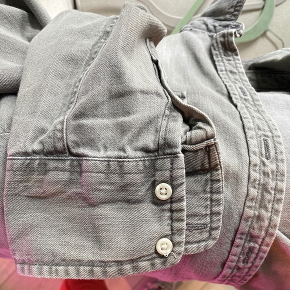 Grey Denim Shirt/Jacket - Picture 4 of 7